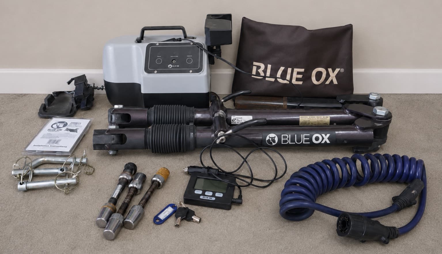 Blue Ox Tow Bar and Patriot Braking Package